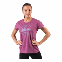 Wilson Lineage Tech Tee Purple/Grey