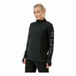 Nike Halfzip Flash Top Black/Grey
