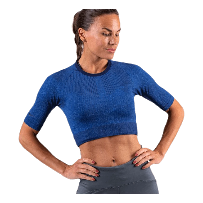 Nike City Ready Knit Top Blue 3 Nike City Ready Knit Top Blue