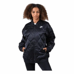 Nike Nsw Satin Jacket White/Black