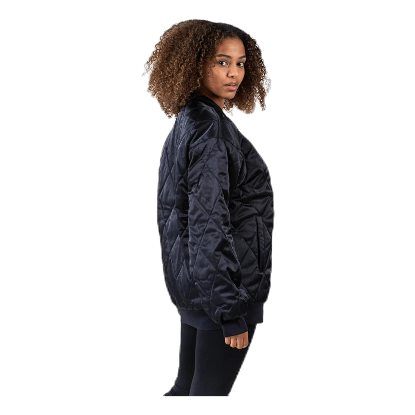 Nike Nsw Satin Jacket White/Black 6 Nike Nsw Satin Jacket White/Black - Image 4