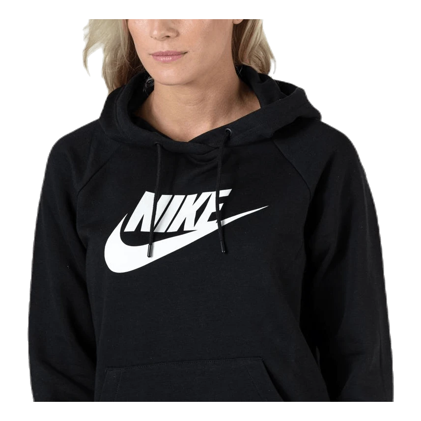 Nike Nsw Essential Hoodie White/Black 8 Nike Nsw Essential Hoodie White/Black - Image 6