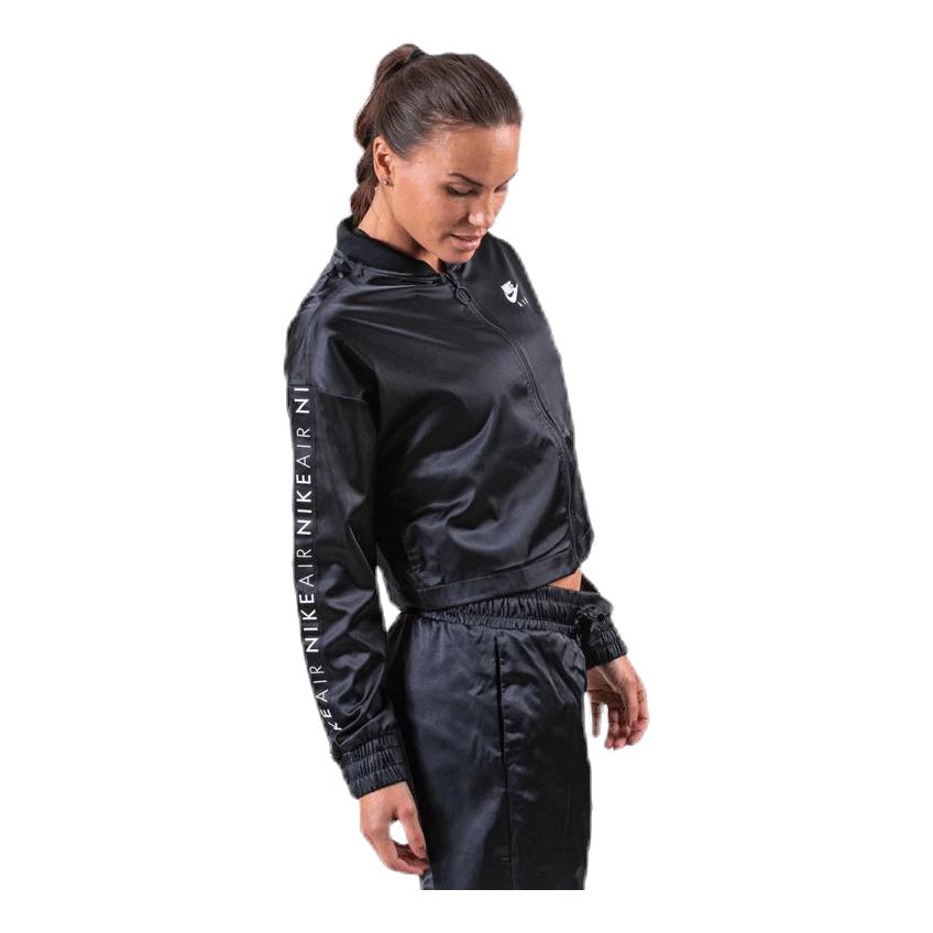 Nike Nsw Air Satin Track Jacket Black 4 Nike Nsw Air Satin Track Jacket Black - Image 2
