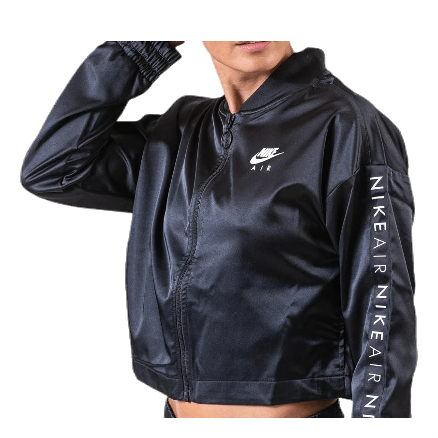 Nike Nsw Air Satin Track Jacket Black 7 Nike Nsw Air Satin Track Jacket Black - Image 5