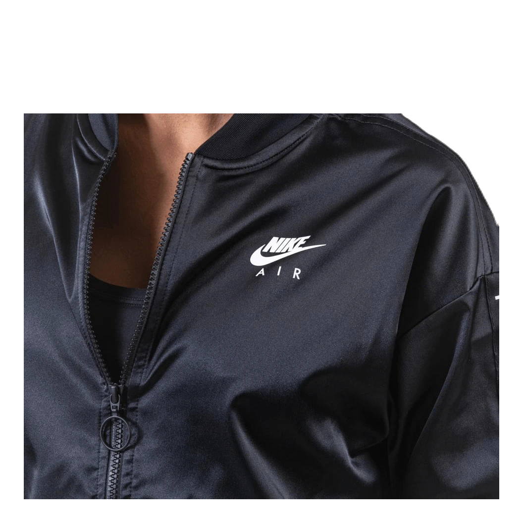 Nike Nsw Air Satin Track Jacket Black 8 Nike Nsw Air Satin Track Jacket Black - Image 6