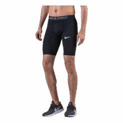 Nike Pro Long Shorts White/Black