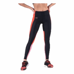 Under Armour UA HG Armour Perforation Inset Leggings Black