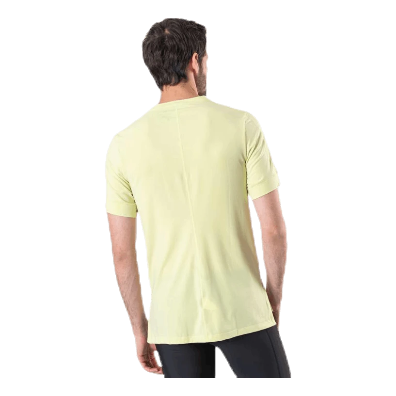Nike Dry Top SS Yoga Yellow 5 Nike Dry Top SS Yoga Yellow - Image 3