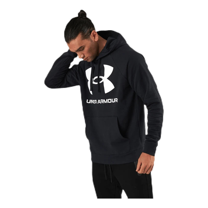 Under Armour Rival Fleece Big Logo HD Black 6 Under Armour Rival Fleece Big Logo HD Black - Image 4