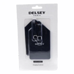Delsey Adresshållare, Set Om 2 Stycken Black