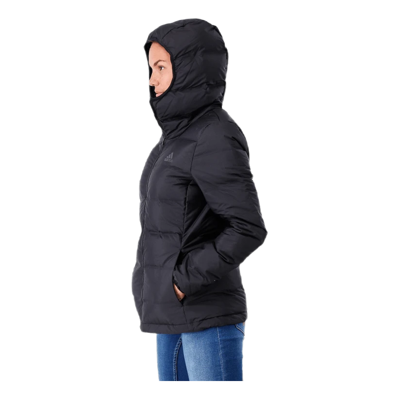 ADIDAS Helionic Hood Jacket Black 4 ADIDAS Helionic Hood Jacket Black - Image 2