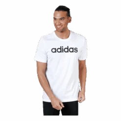 ADIDAS Essential Linear Tee White/Black