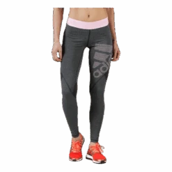 ADIDAS Alphaskin Sport Graphic Long Tights Pink/Grey