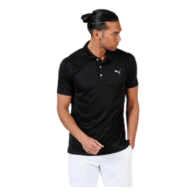 PUMA Golf Rotation Polo Black 3 PUMA Golf Rotation Polo Black