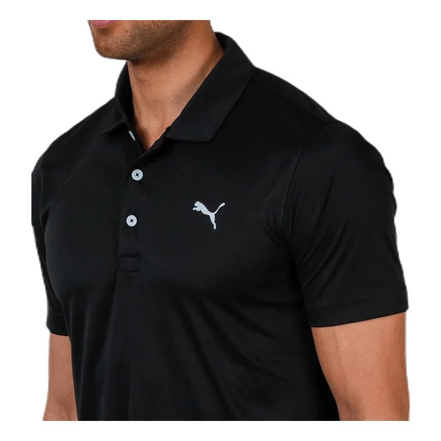 PUMA Golf Rotation Polo Black 7 PUMA Golf Rotation Polo Black - Image 5