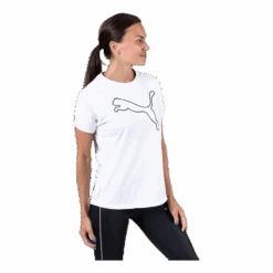 Puma Cat Tee White