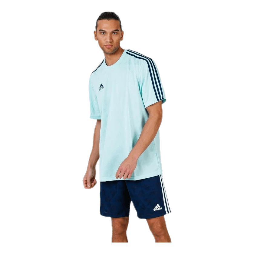 ADIDAS Tango Jaquard Jersey Blue/Green 4 ADIDAS Tango Jaquard Jersey Blue/Green - Image 2