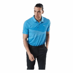 PUMA Golf Alterknit Jacquard Polo Blue -BJØRN BORG kauppa 4062451229764 005 0d4b06bf10034adab2cec542307d4be4