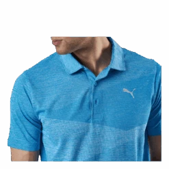 PUMA Golf Alterknit Jacquard Polo Blue -BJØRN BORG kauppa 4062451229764 007 7a6eb9ed64954cab8383740a28654b0f