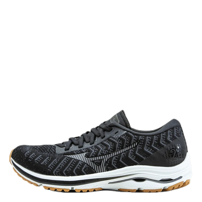 Mizuno Wave Rider 24 Waveknit Black 3 Mizuno Wave Rider 24 Waveknit Black