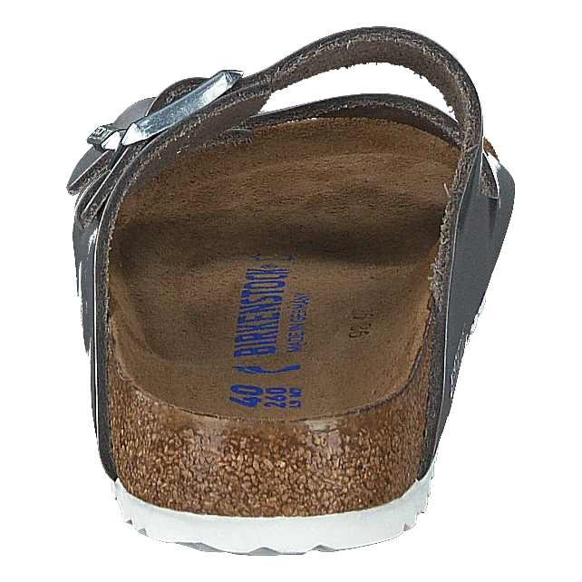 Birkenstock Arizona Smooth Leather Silver Metallic 7 Birkenstock Arizona Smooth Leather Silver Metallic - Image 5