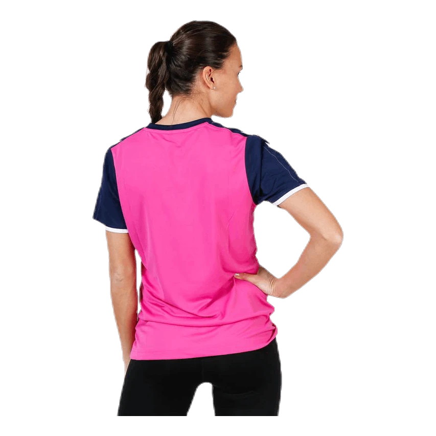 Hummel Core SS Jersey Pink/Blue 4 Hummel Core SS Jersey Pink/Blue - Image 2