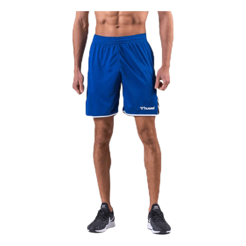 Hummel Authentic Poly Shorts Blue 3 Hummel Authentic Poly Shorts Blue