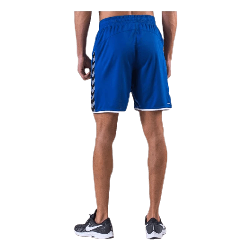 Hummel Authentic Poly Shorts Blue 4 Hummel Authentic Poly Shorts Blue - Image 2
