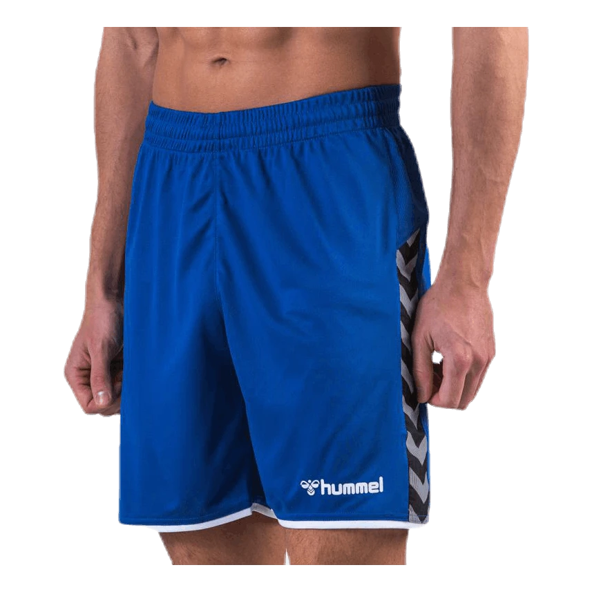 Hummel Authentic Poly Shorts Blue 6 Hummel Authentic Poly Shorts Blue - Image 4