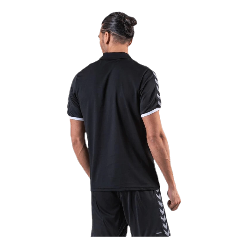 Hummel Authentic Functional Polo White/Black 5 Hummel Authentic Functional Polo White/Black - Image 3