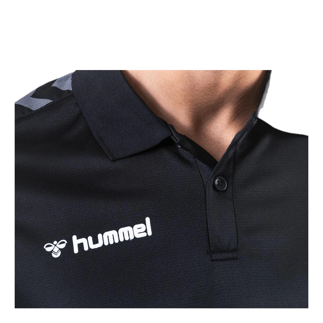 Hummel Authentic Functional Polo White/Black 7 Hummel Authentic Functional Polo White/Black - Image 5