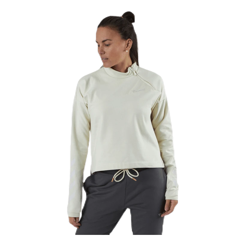 Hummel Flew Short Sweatshirt White/Grey 3 Hummel Flew Short Sweatshirt White/Grey
