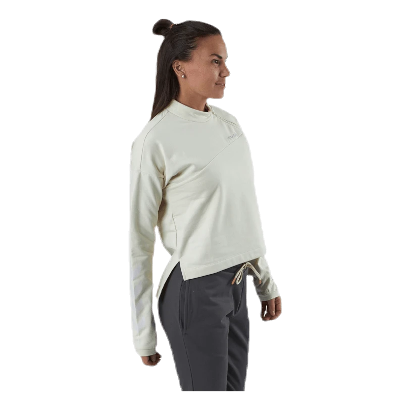 Hummel Flew Short Sweatshirt White/Grey 4 Hummel Flew Short Sweatshirt White/Grey - Image 2