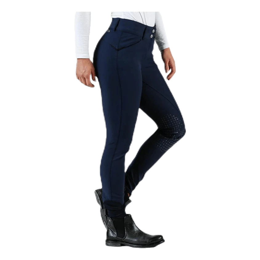 Elina Riding Pants Knee Silicon Blue 6 Elina Riding Pants Knee Silicon Blue - Image 4