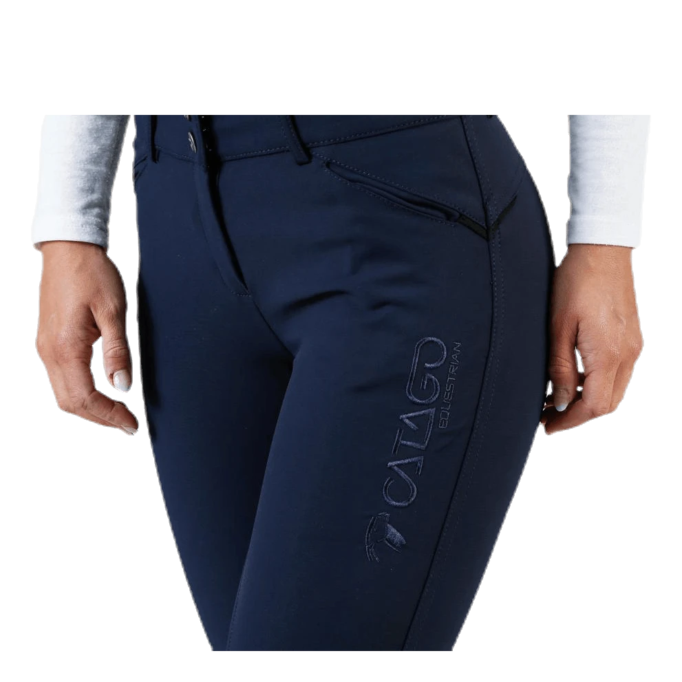 Elina Riding Pants Knee Silicon Blue 7 Elina Riding Pants Knee Silicon Blue - Image 5