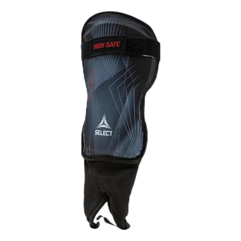 SELECT Shin Guards High Safe V20 Black/Grey 4 SELECT Shin Guards High Safe V20 Black/Grey - Image 2