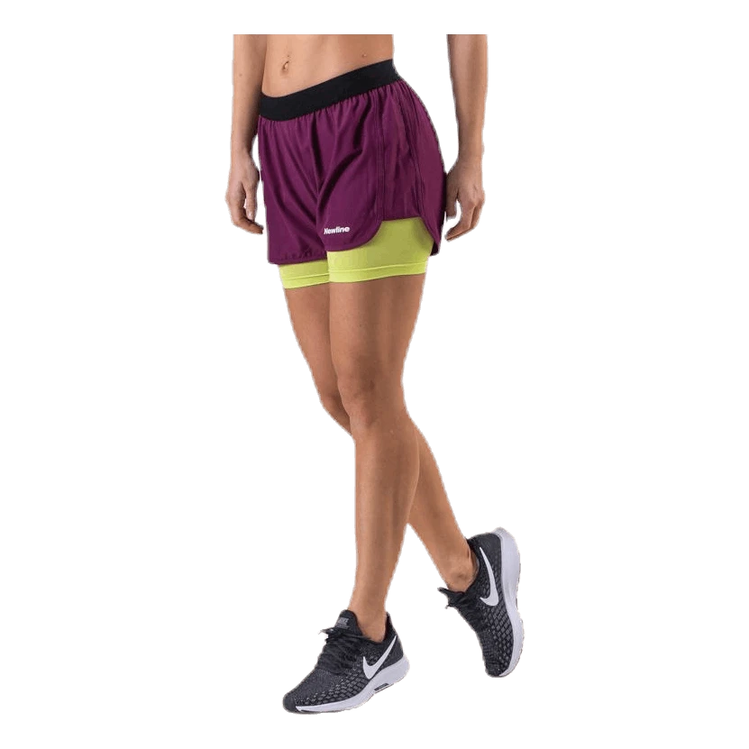 Newline 2-Lay Shorts Purple/Green 6 Newline 2-Lay Shorts Purple/Green - Image 4