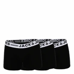 Jack & Jones Sense Trunks 3-Pack Black
