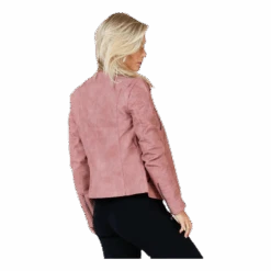 ONLY Ava Faux Leather Biker Otw Pink -BJØRN BORG kauppa 5713442925156 005 5969dba5d37842bc9de8ef442948be9f