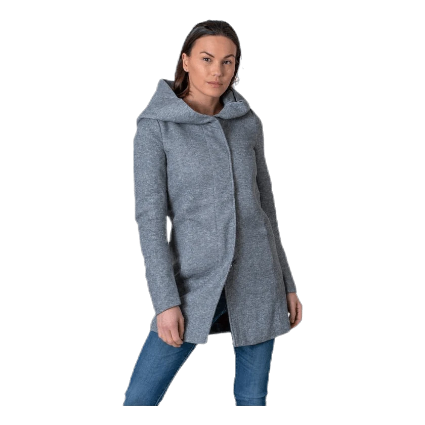 ONLY Sedona Light Coat Otw Grey 3 ONLY Sedona Light Coat Otw Grey