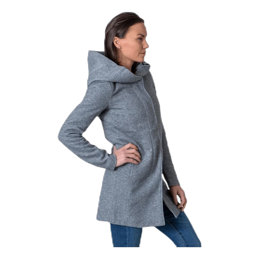 ONLY Sedona Light Coat Otw Grey 4 ONLY Sedona Light Coat Otw Grey - Image 2