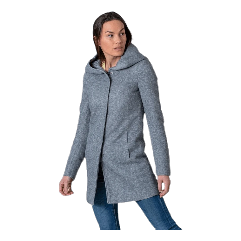 ONLY Sedona Light Coat Otw Grey 6 ONLY Sedona Light Coat Otw Grey - Image 4