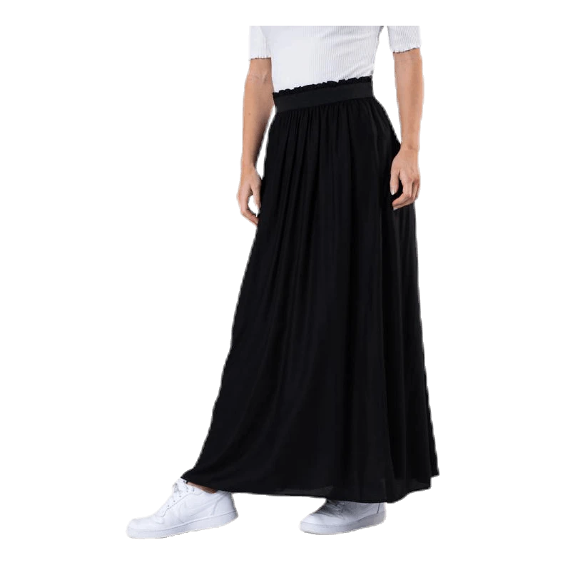 ONLY Venedig Paperbag Long Skirt Wvn Black 4 ONLY Venedig Paperbag Long Skirt Wvn Black - Image 2