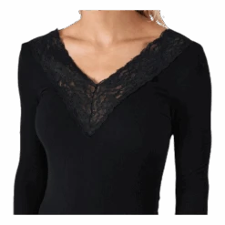 Pieces Siri Ls Top Black -BJØRN BORG kauppa 5713757848478 004 1aa21fd1c2a444a1a984c8a5ab72c41e