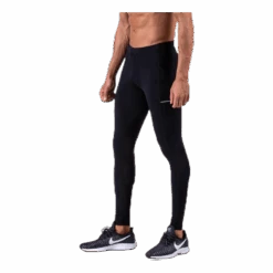 Endurance Ricky Unisex Long Running Tight XQL Black