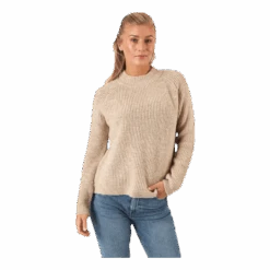 ONLY Jade L/S Pullover Knt Grey