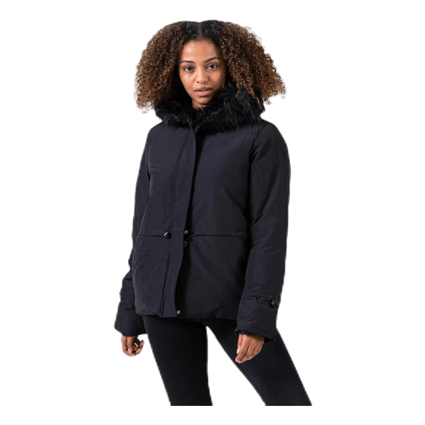 Pieces Hira Puffer Jacket Black 5 Pieces Hira Puffer Jacket Black - Image 3