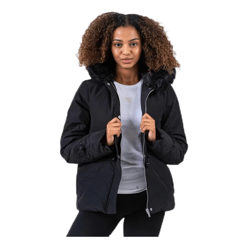 Pieces Hira Puffer Jacket Black 11 Pieces Hira Puffer Jacket Black - Image 9