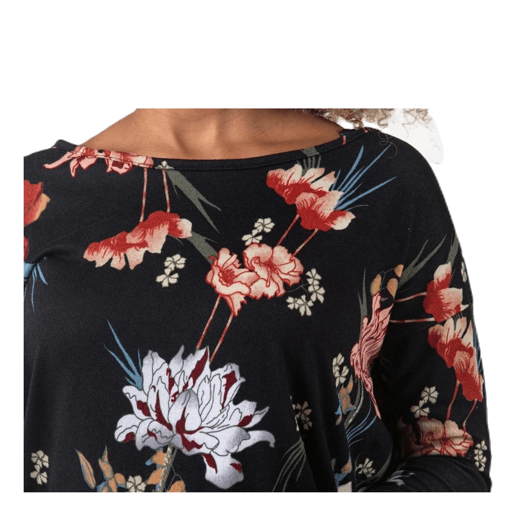 ONLY Elcos 4/5 Aop Top Patterned/Black 6 ONLY Elcos 4/5 Aop Top Patterned/Black - Image 4