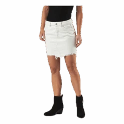 ONLY Sky Reg Skirt Raw Edge Dest.Bb